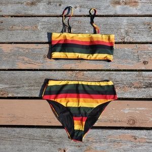 Cupshe Striped Bikini